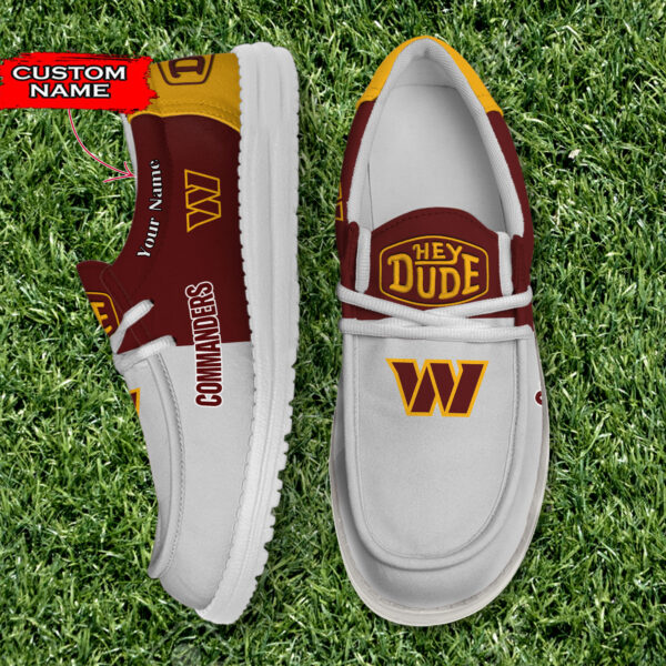 Tubopro Washington Commanders Personalized Hey Dude Shoes For Men And Women