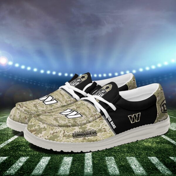 Tubopro Washington Commanders Personalized Hey Dude Shoes For Men And Women - Image 3