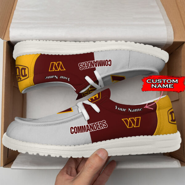 Tubopro Washington Commanders Personalized Hey Dude Shoes For Men And Women - Image 3