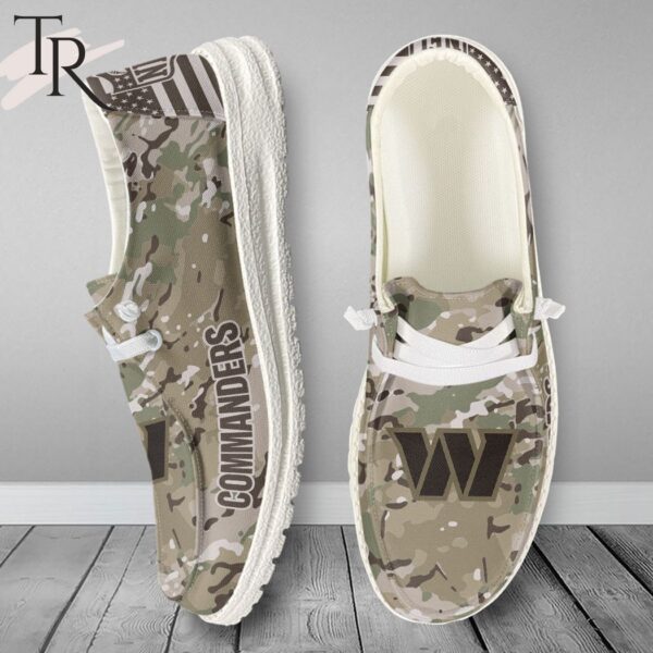 Tubopro Washington Commanders Personalized Hey Dude Shoes For Men And Women - Image 4