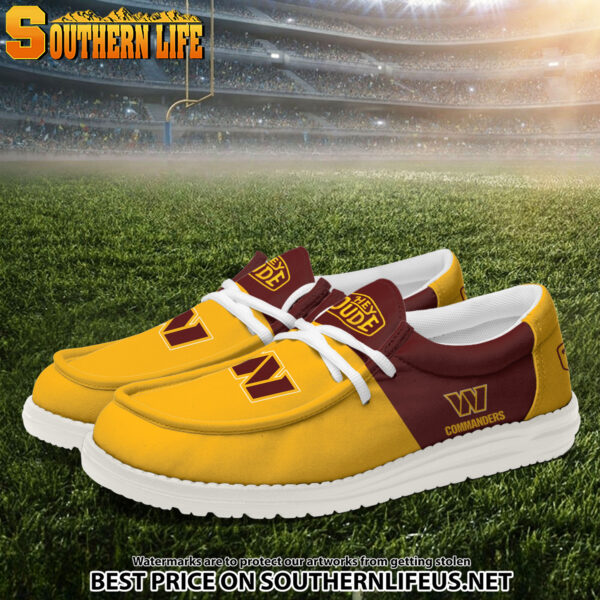 Tubopro Washington Commanders Personalized Hey Dude Shoes For Men And Women - Image 2