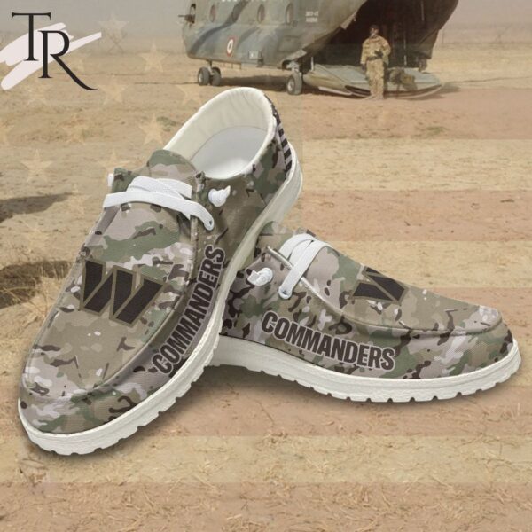 Tubopro Washington Commanders Personalized Hey Dude Shoes For Men And Women