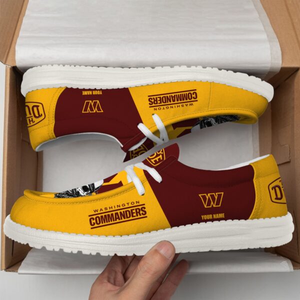 Tubopro Washington Commanders Personalized Hey Dude Shoes For Men And Women - Image 3