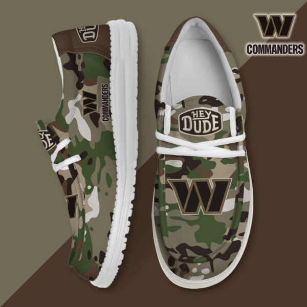 Tubopro Washington Commanders Personalized Hey Dude Shoes For Men And Women