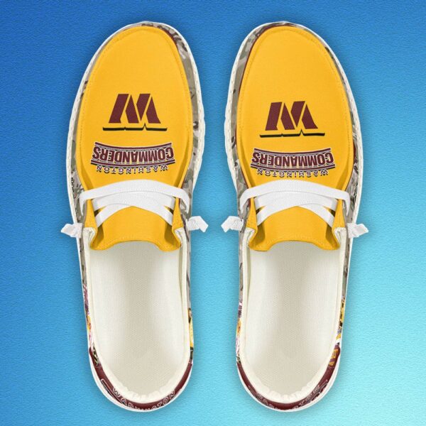 Tubopro Washington Commanders Personalized Hey Dude Shoes For Men And Women - Image 3