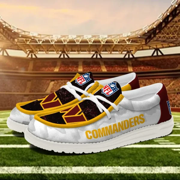 Tubopro Washington Commanders Personalized Hey Dude Shoes For Men And Women