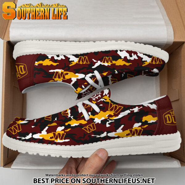 Tubopro Washington Commanders Personalized Hey Dude Shoes For Men And Women - Image 4