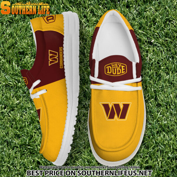Tubopro Washington Commanders Personalized Hey Dude Shoes For Men And Women