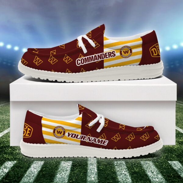 Tubopro Washington Commanders Personalized Hey Dude Shoes For Men And Women - Image 2