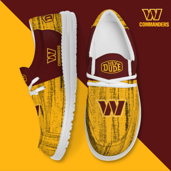 Tubopro Washington Commanders Personalized Hey Dude Shoes For Men And Women