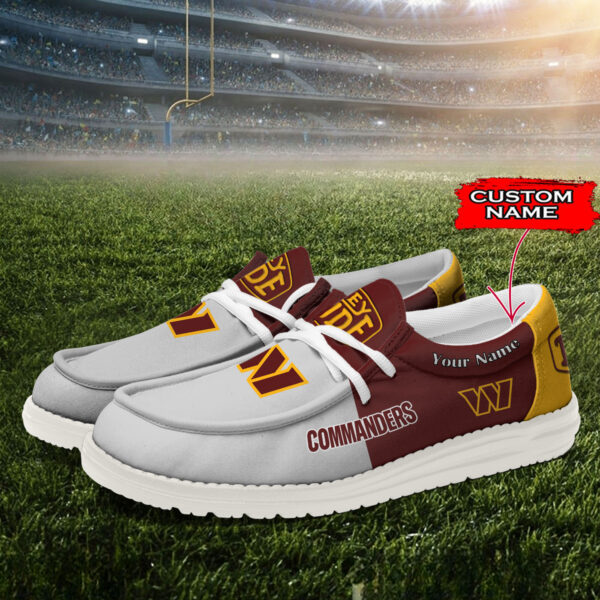 Tubopro Washington Commanders Personalized Hey Dude Shoes For Men And Women - Image 2