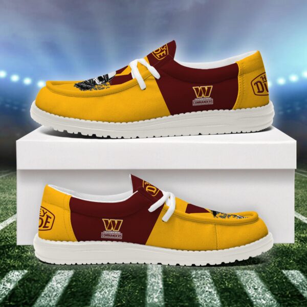 Tubopro Washington Commanders Personalized Hey Dude Shoes For Men And Women - Image 4