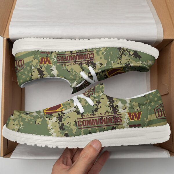 Tubopro Washington Commanders Personalized Hey Dude Shoes For Men And Women - Image 2