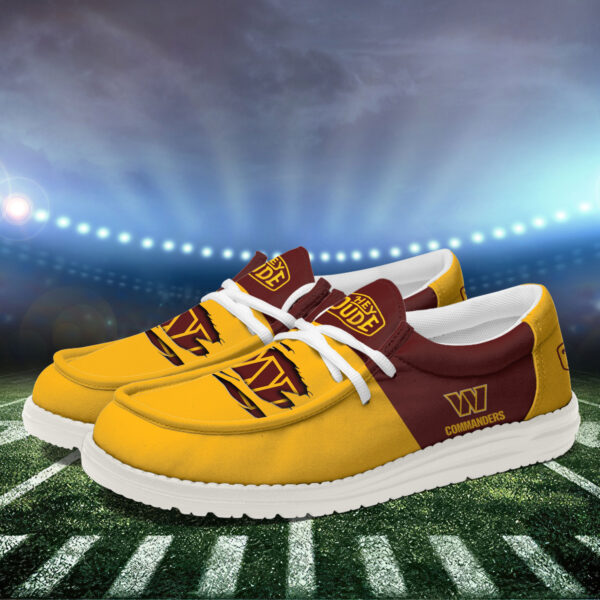 Tubopro Washington Commanders Personalized Hey Dude Shoes For Men And Women - Image 2