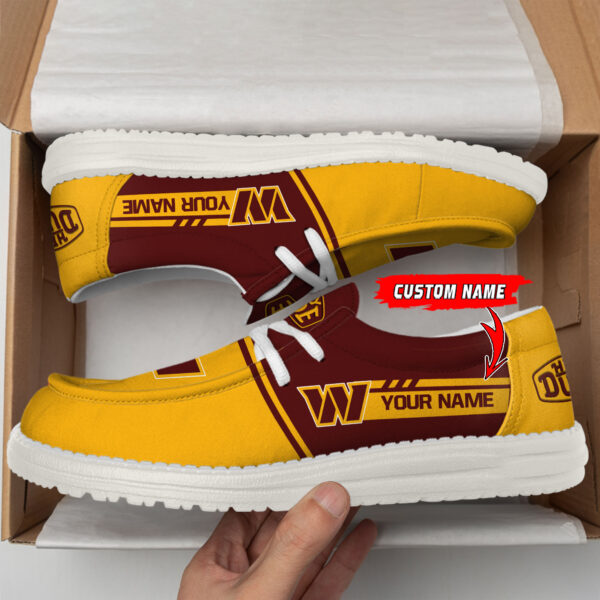 Tubopro Washington Commanders Personalized Hey Dude Shoes For Men And Women - Image 2