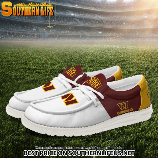 Tubopro Washington Commanders Personalized Hey Dude Shoes For Men And Women - Image 2