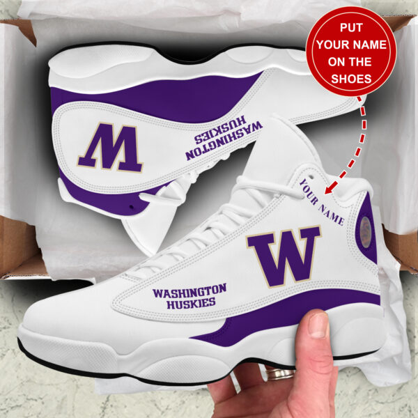 Tubopro Washington Huskies AJ13 Sneakers Shoes For Men And Women