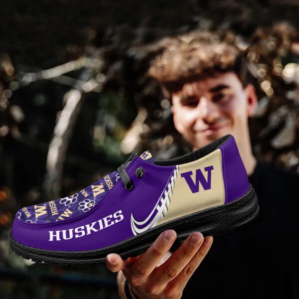 Tubopro Washington Huskies Hey Dude Shoes For Men And Women - Image 4