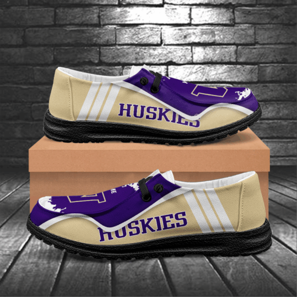 Tubopro Washington Huskies Hey Dude Shoes For Men And Women - Image 6