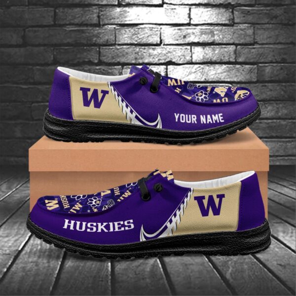 Tubopro Washington Huskies Hey Dude Shoes For Men And Women - Image 6