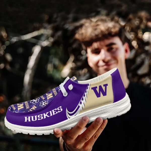 Tubopro Washington Huskies Hey Dude Shoes For Men And Women - Image 3
