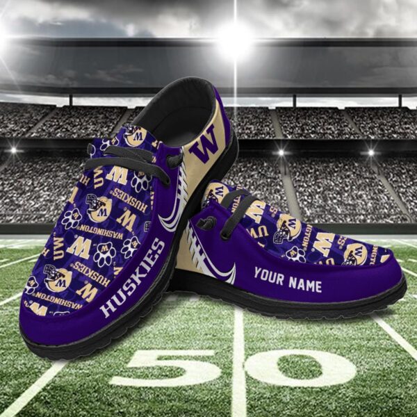 Tubopro Washington Huskies Hey Dude Shoes For Men And Women - Image 2
