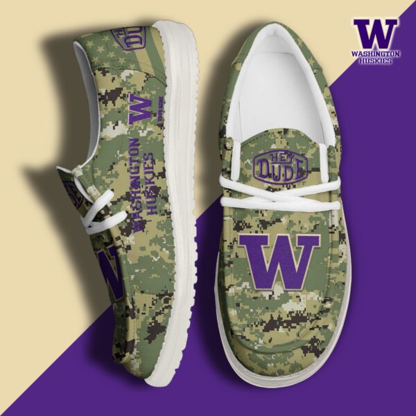 Tubopro Washington Huskies Personalized Hey Dude Shoes For Men And Women