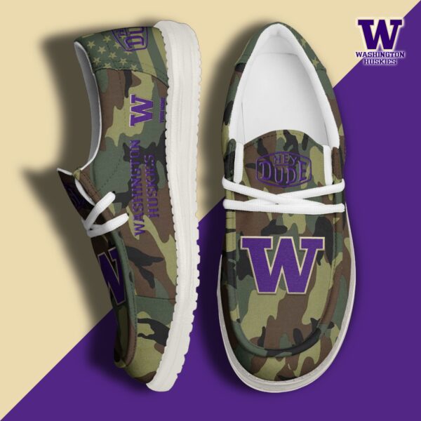 Tubopro Washington Huskies Personalized Hey Dude Shoes For Men And Women