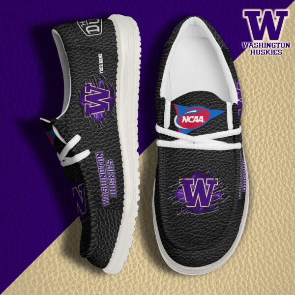 Tubopro Washington Huskies Personalized Hey Dude Shoes For Men And Women