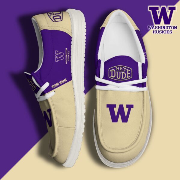 Tubopro Washington Huskies Personalized Hey Dude Shoes For Men And Women
