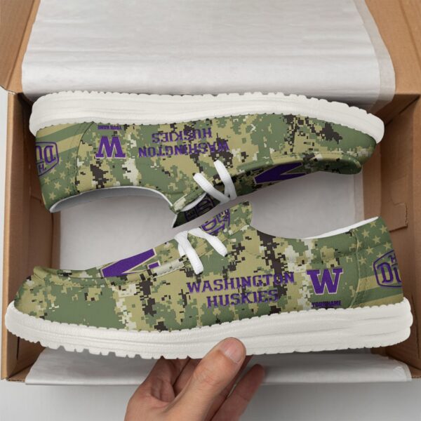 Tubopro Washington Huskies Personalized Hey Dude Shoes For Men And Women - Image 2