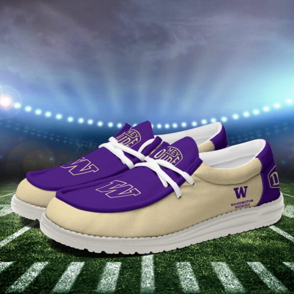 Tubopro Washington Huskies Personalized Hey Dude Shoes For Men And Women - Image 3