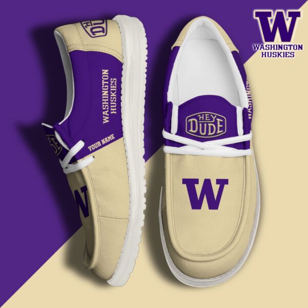 Tubopro Washington Huskies Personalized Hey Dude Shoes For Men And Women