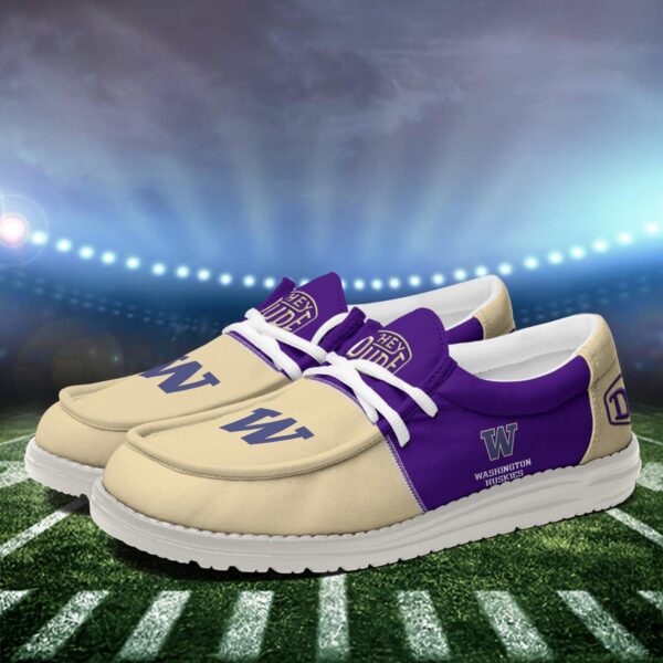 Tubopro Washington Huskies Personalized Hey Dude Shoes For Men And Women - Image 4