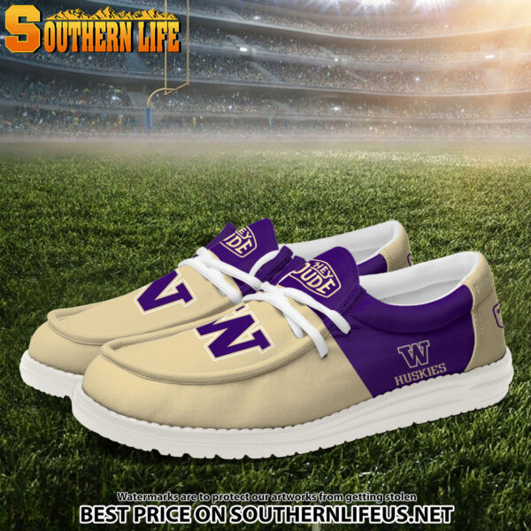 Tubopro Washington Huskies Personalized Hey Dude Shoes For Men And Women - Image 2