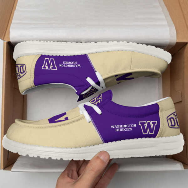 Tubopro Washington Huskies Personalized Hey Dude Shoes For Men And Women - Image 3