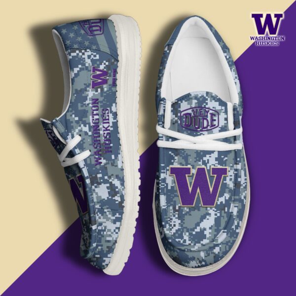 Tubopro Washington Huskies Personalized Hey Dude Shoes For Men And Women