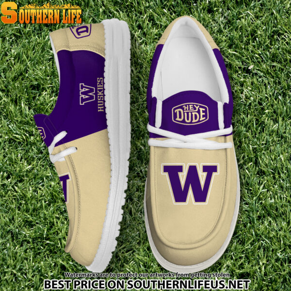 Tubopro Washington Huskies Personalized Hey Dude Shoes For Men And Women