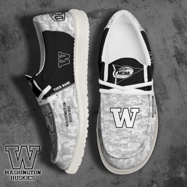 Tubopro Washington Huskies Personalized Hey Dude Shoes For Men And Women