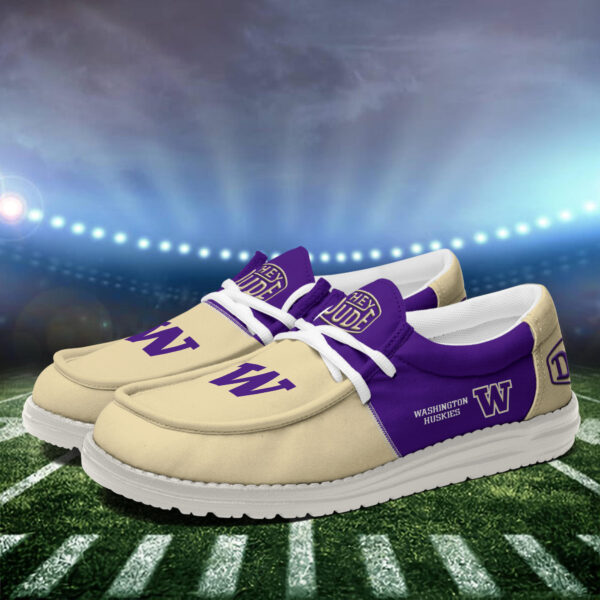 Tubopro Washington Huskies Personalized Hey Dude Shoes For Men And Women - Image 4