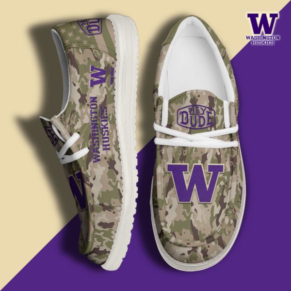 Tubopro Washington Huskies Personalized Hey Dude Shoes For Men And Women