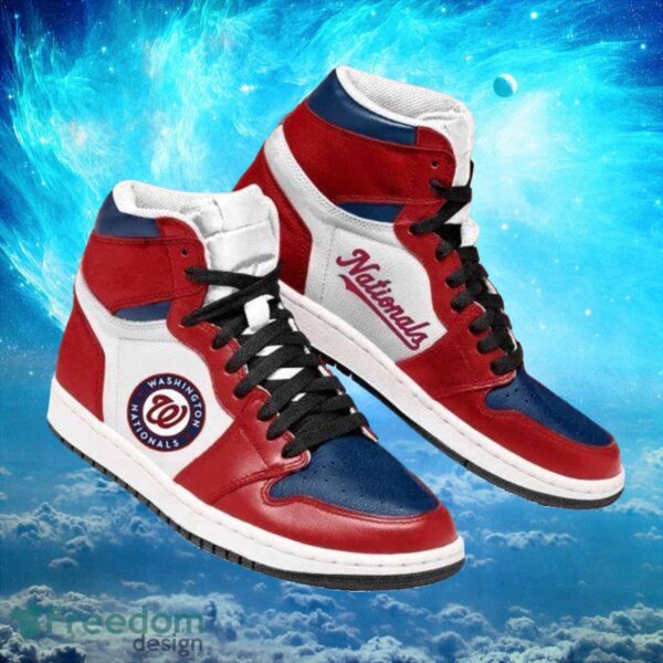 Tubopro Washington Nationals AJ1 High Sneakers Shoes For Men And Women