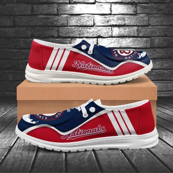 Tubopro Washington Nationals Hey Dude Shoes For Men And Women - Image 5