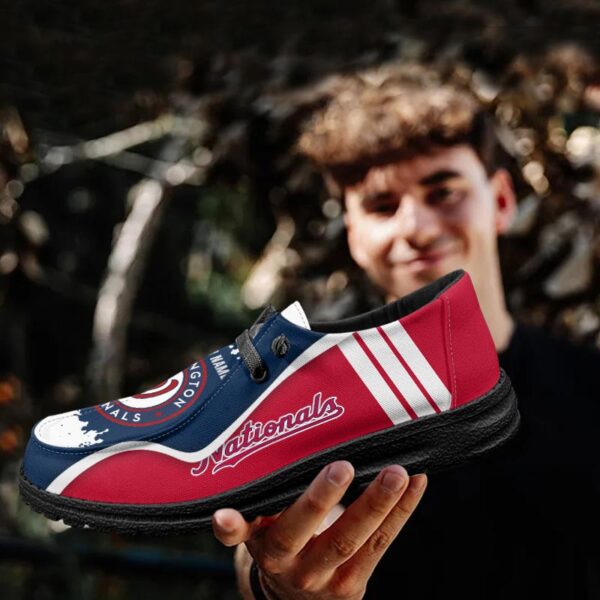 Tubopro Washington Nationals Hey Dude Shoes For Men And Women - Image 4