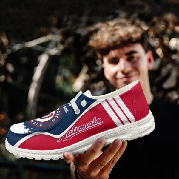 Tubopro Washington Nationals Hey Dude Shoes For Men And Women - Image 3