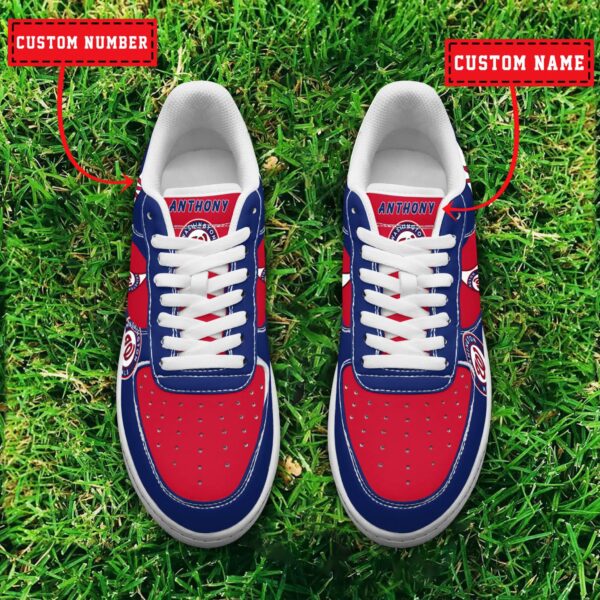 Tubopro Washington Nationals MLB Air Low-Top Sneakers Shoes For Men And Women - Image 2
