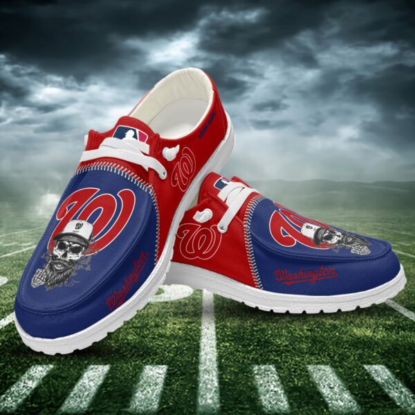 Tubopro Washington Nationals Personalized Hey Dude Shoes For Men And Women