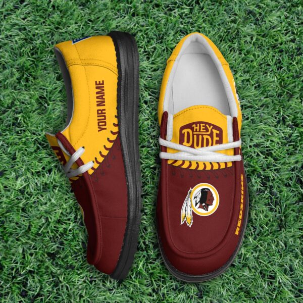 Tubopro Washington Redskin Hey Dude Shoes For Men And Women - Image 2