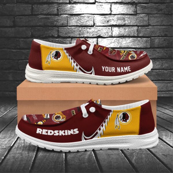 Tubopro Washington Redskin Hey Dude Shoes For Men And Women - Image 5