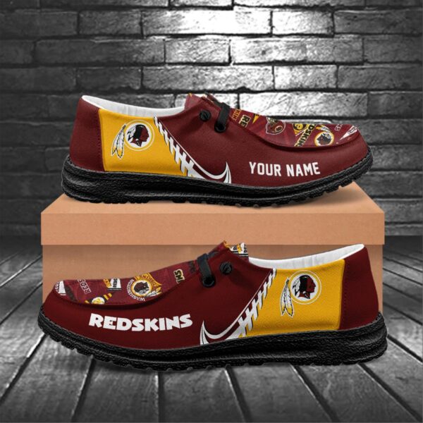 Tubopro Washington Redskin Hey Dude Shoes For Men And Women - Image 6